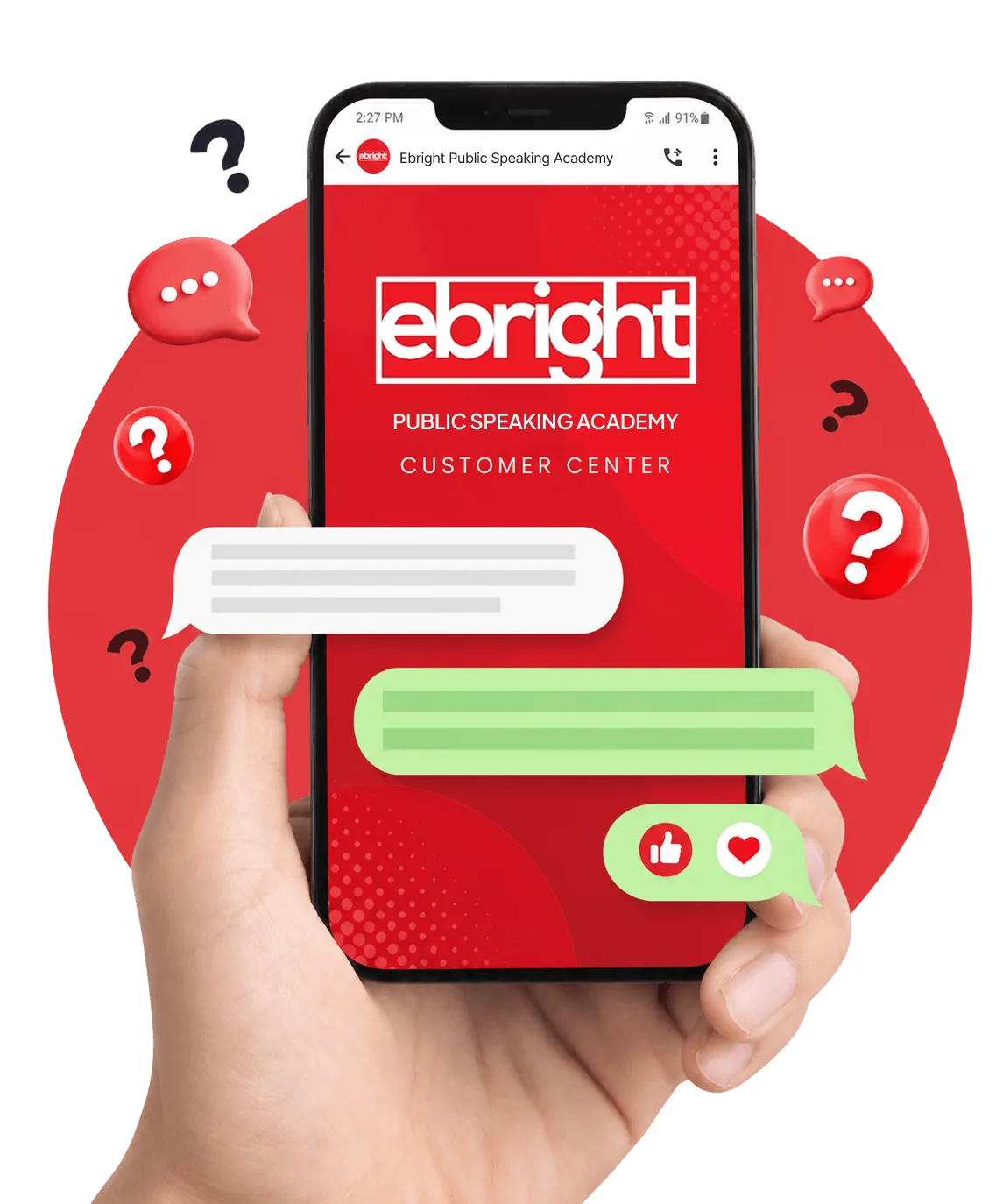 Contact Ebright customer centre