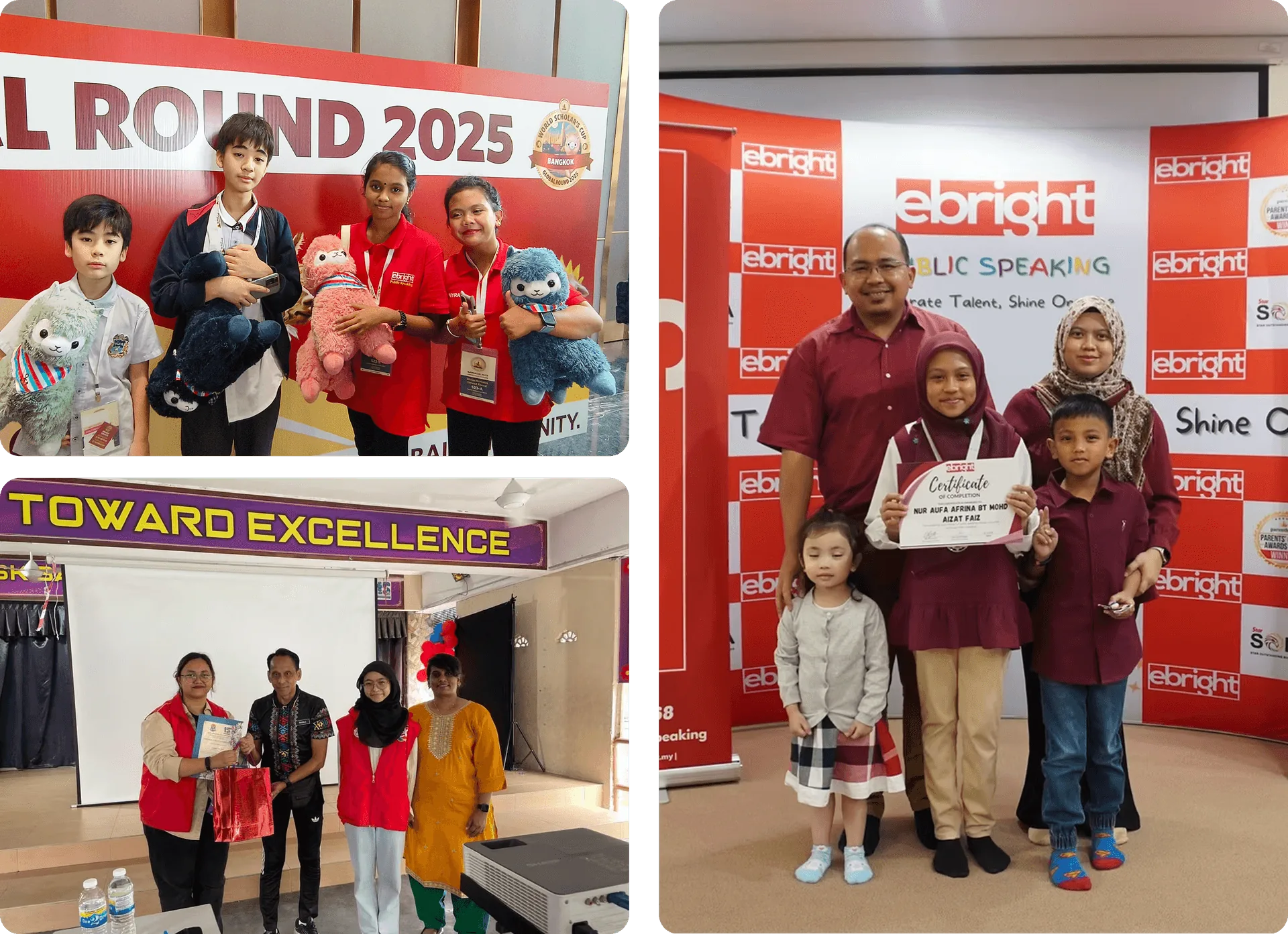 Ebright students in action