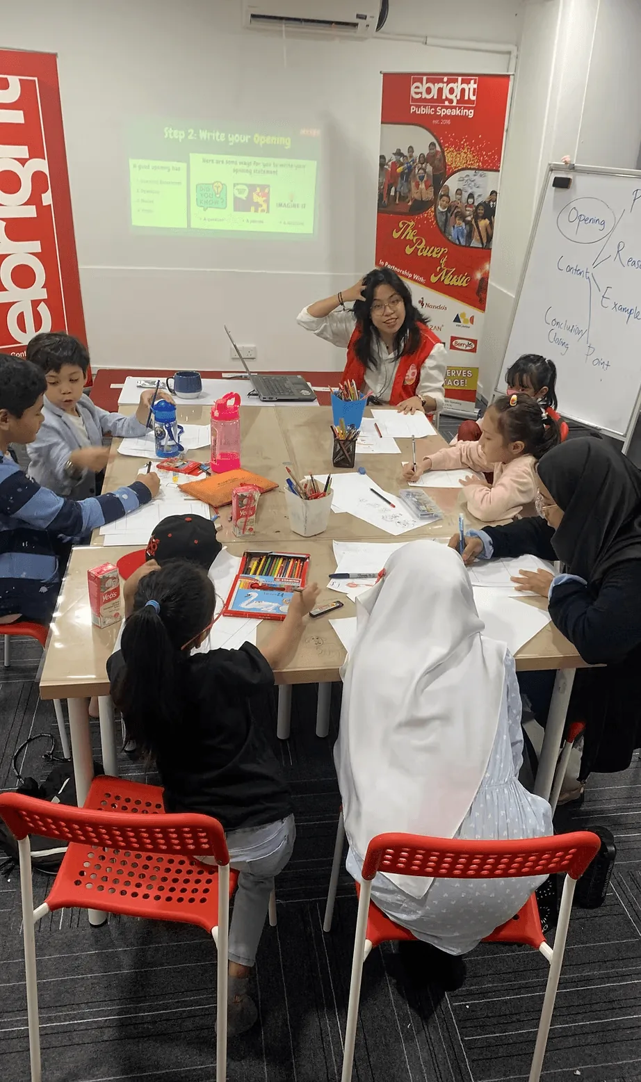 Ebright class in session
